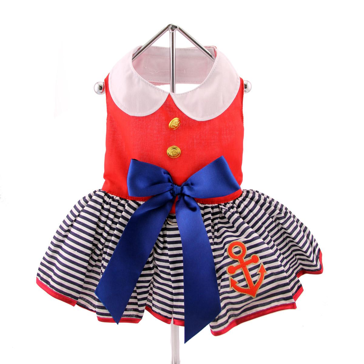 Sailor Dog Dress - Spring & Summer Dog Dresses – they made me wear it